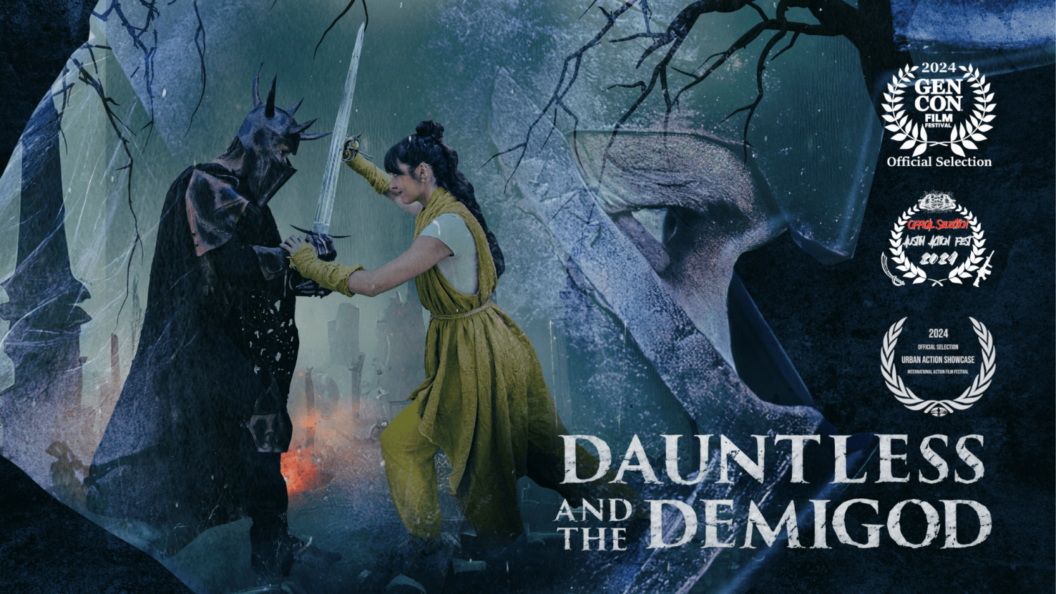 Dauntless and the Demigod Poster