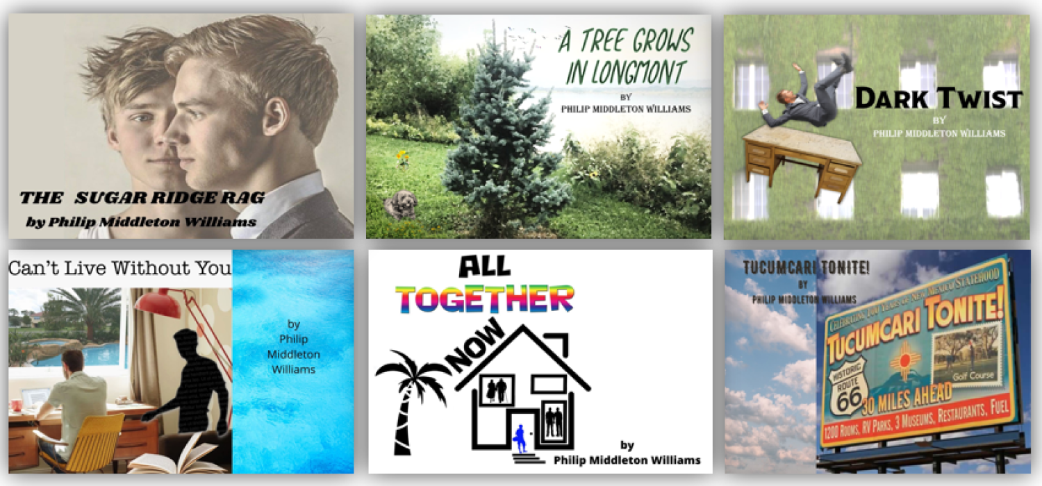 collage of Phillip Willuams' plays
