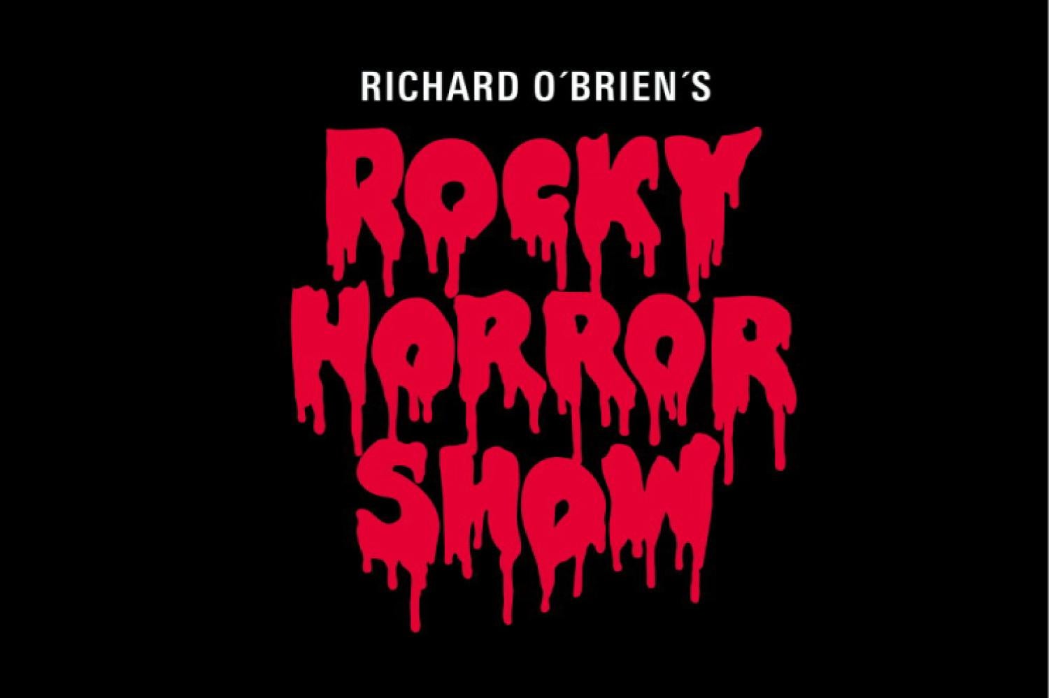 Poster reading Richard O'Brien's Rocky Horror Show