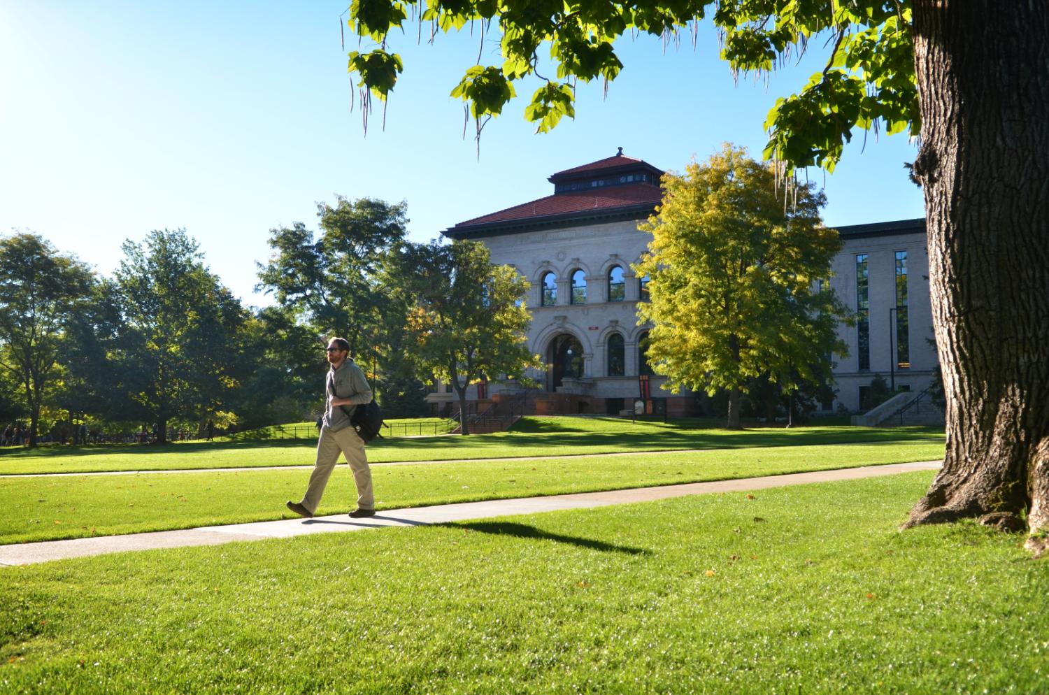 University Theatre Building on Norlin Quadrangle