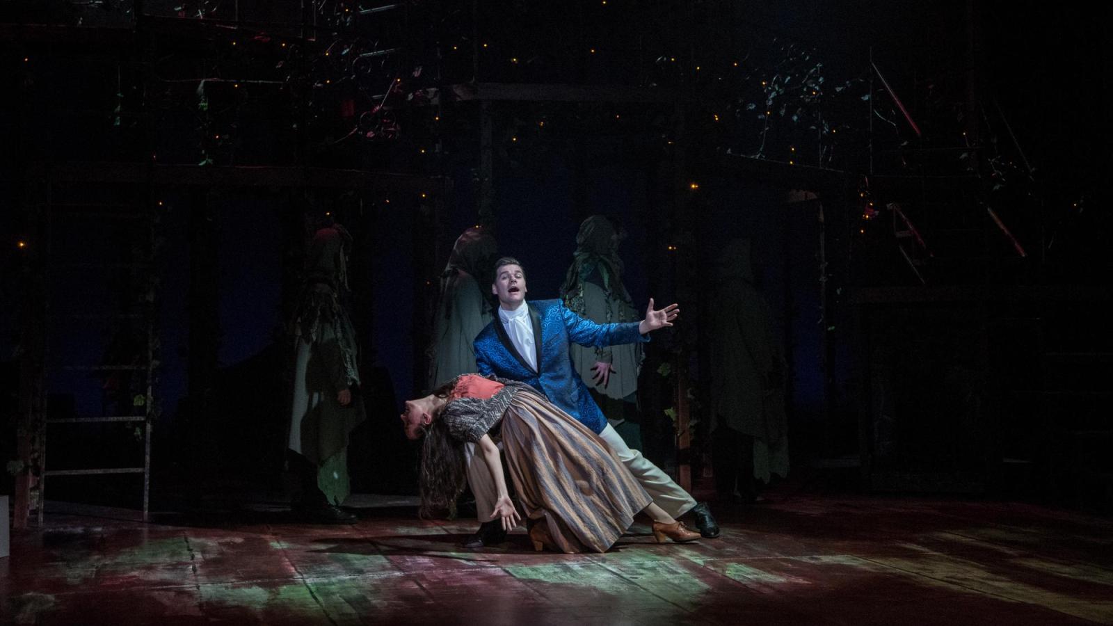 Students in a production of Into the Woods