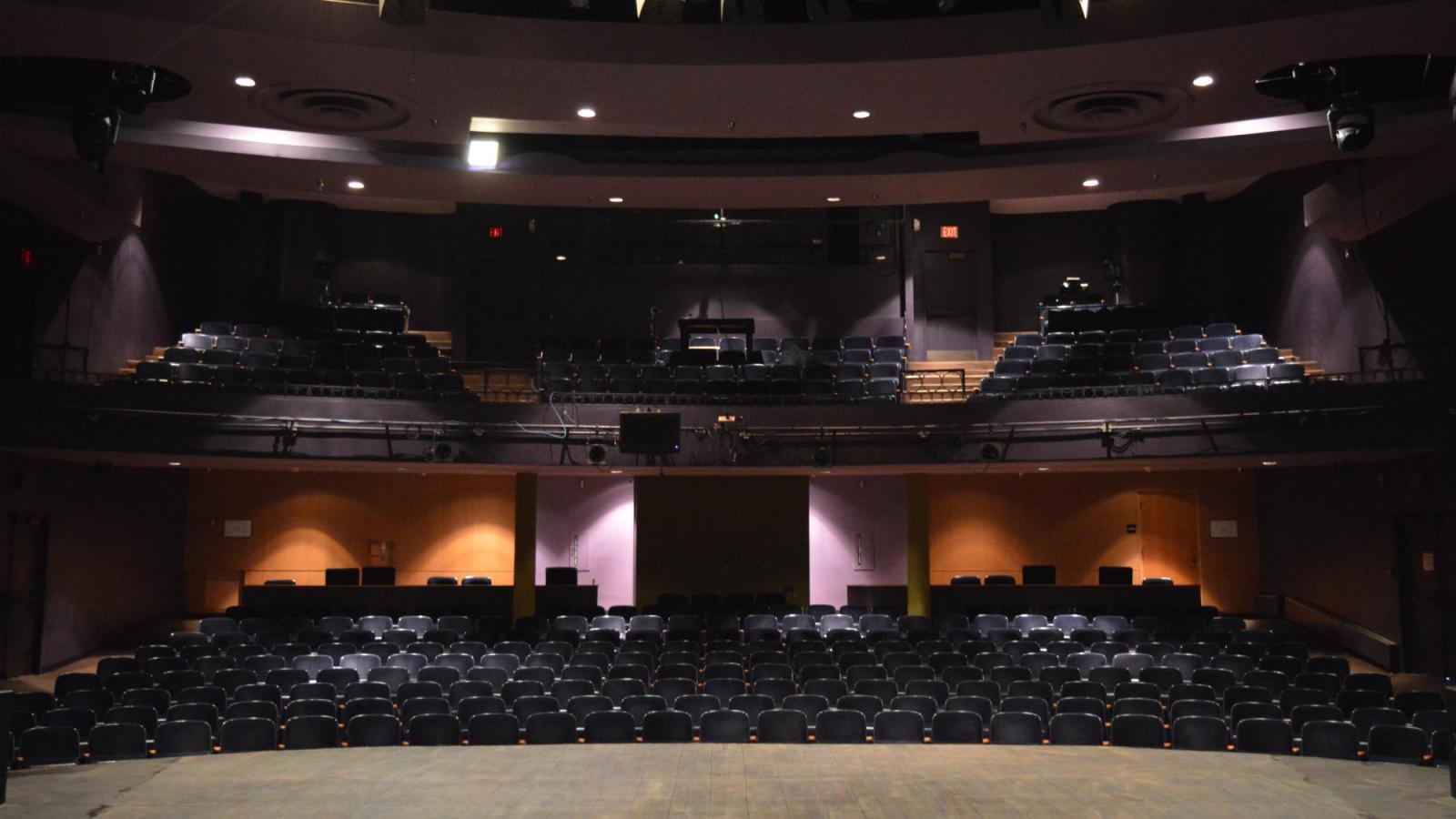 Roe Green Theatre stage