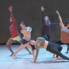 MFA students dancing 