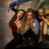 Performers from Catapult posing for the camera. 
