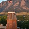 Old Main with the Mountain Background