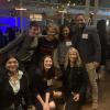 theatre program faculty, alumni, and current students pose at the American Society for Theatre Research event