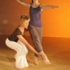 Nadia performing the Alexander Technique. 