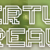 Title Virtue of Reality written out in Maze Font
