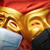 theatre masks with personal protective equipment