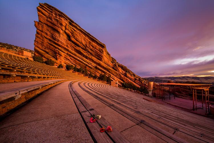 red rocks