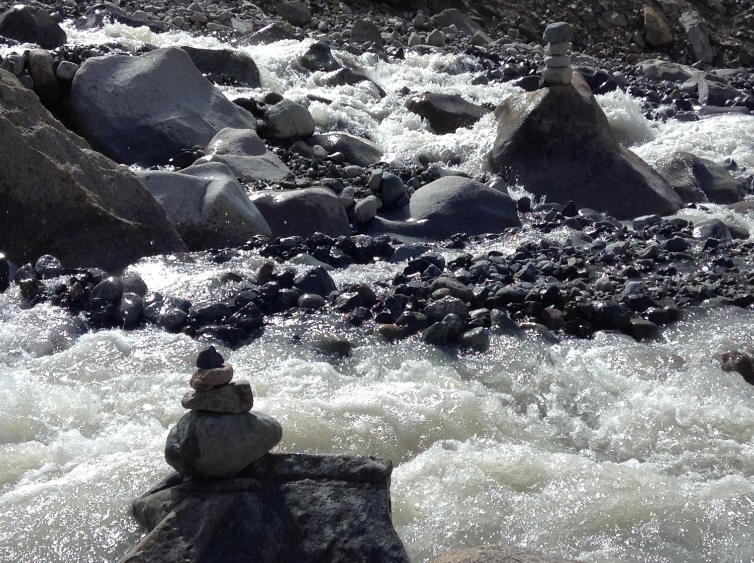 la btsas in the river