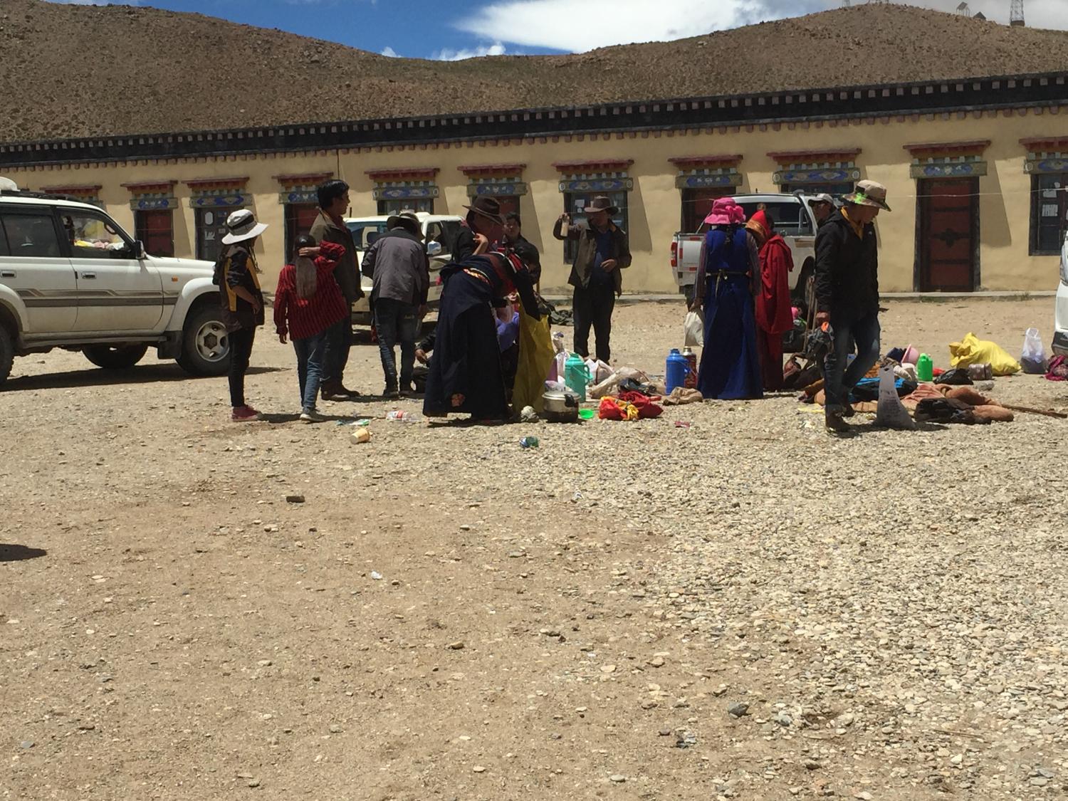 family of pilgrims