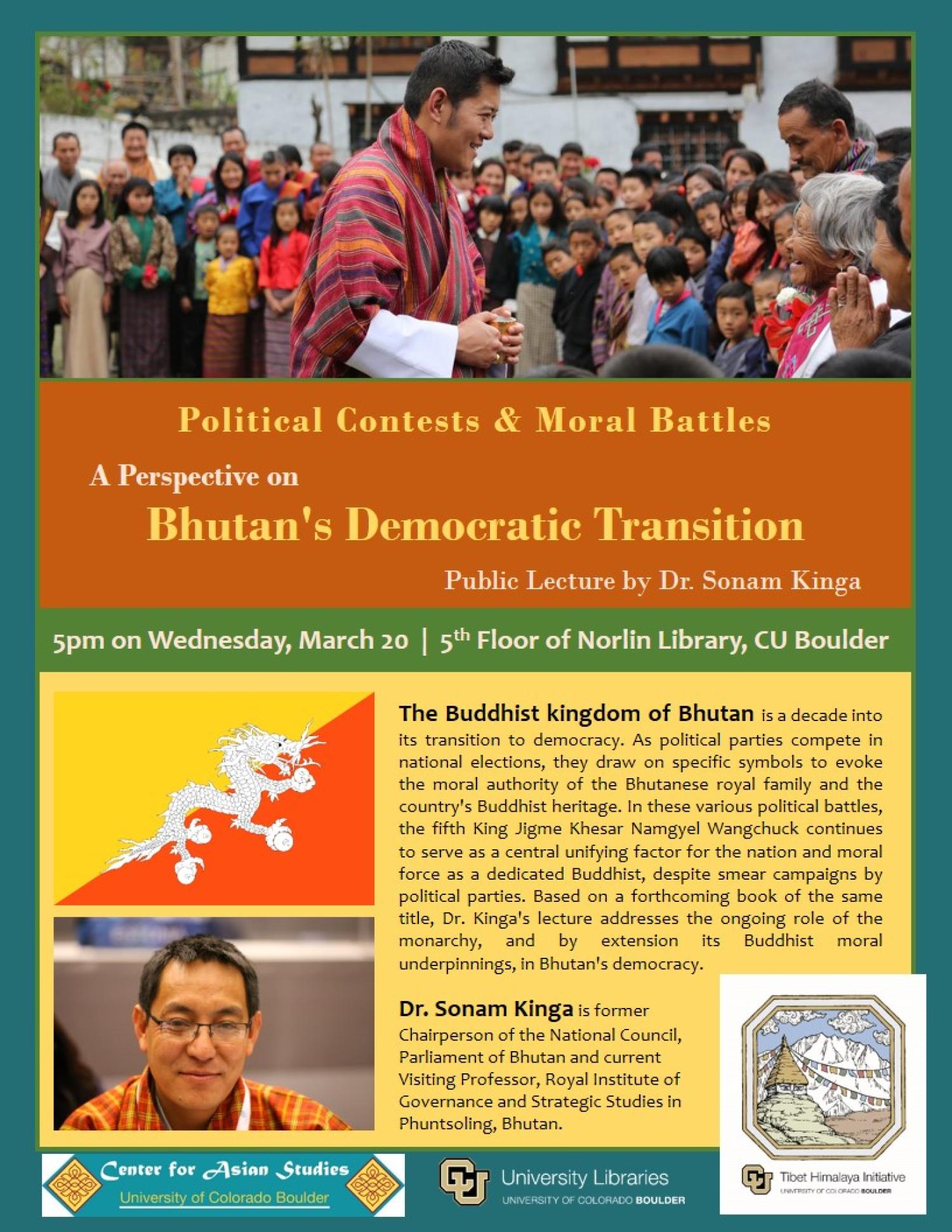 Bhtuan's Transition to Democracy - Flyer