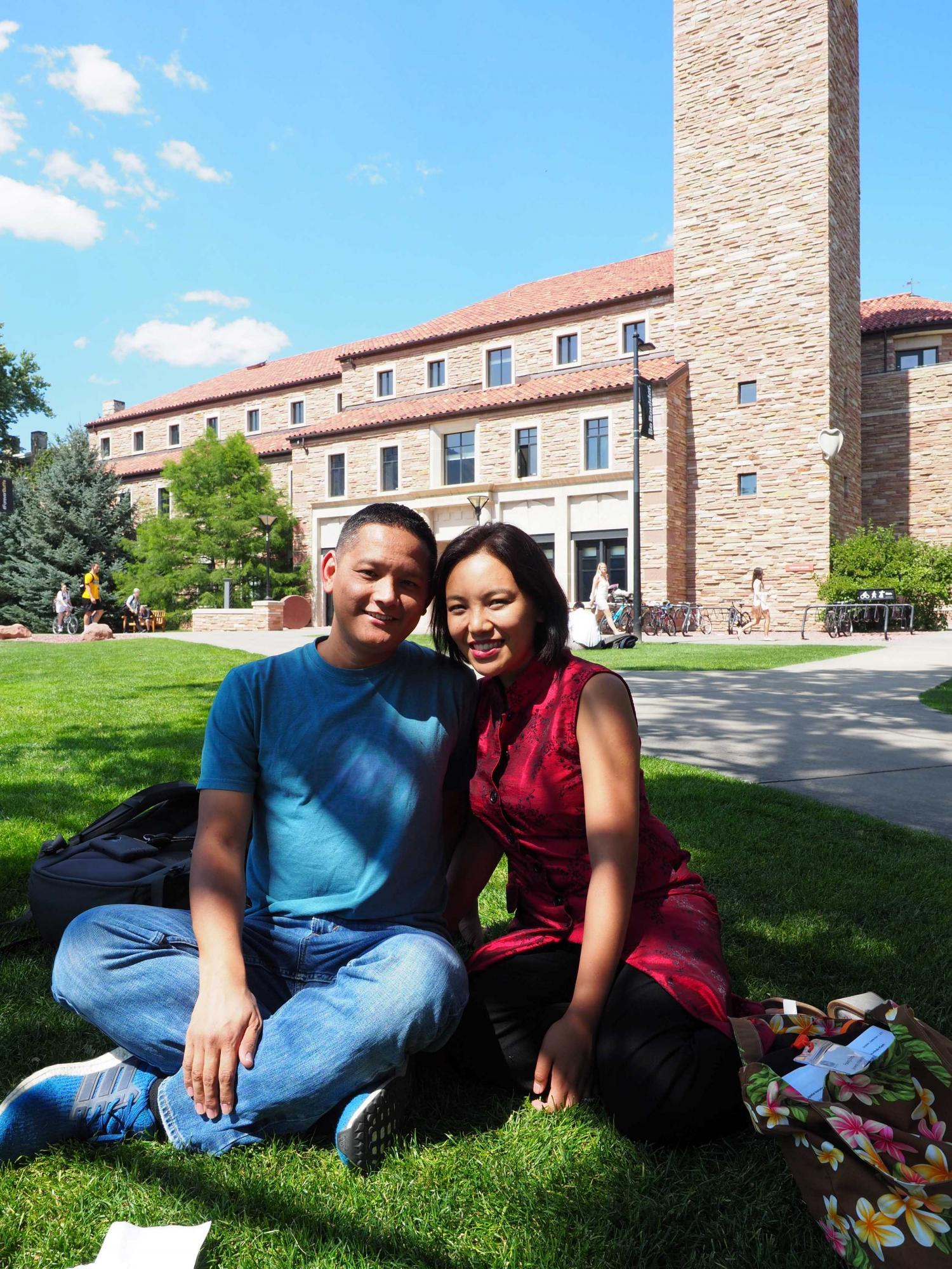 HSC V Participants on Norlin Quad Lawn
