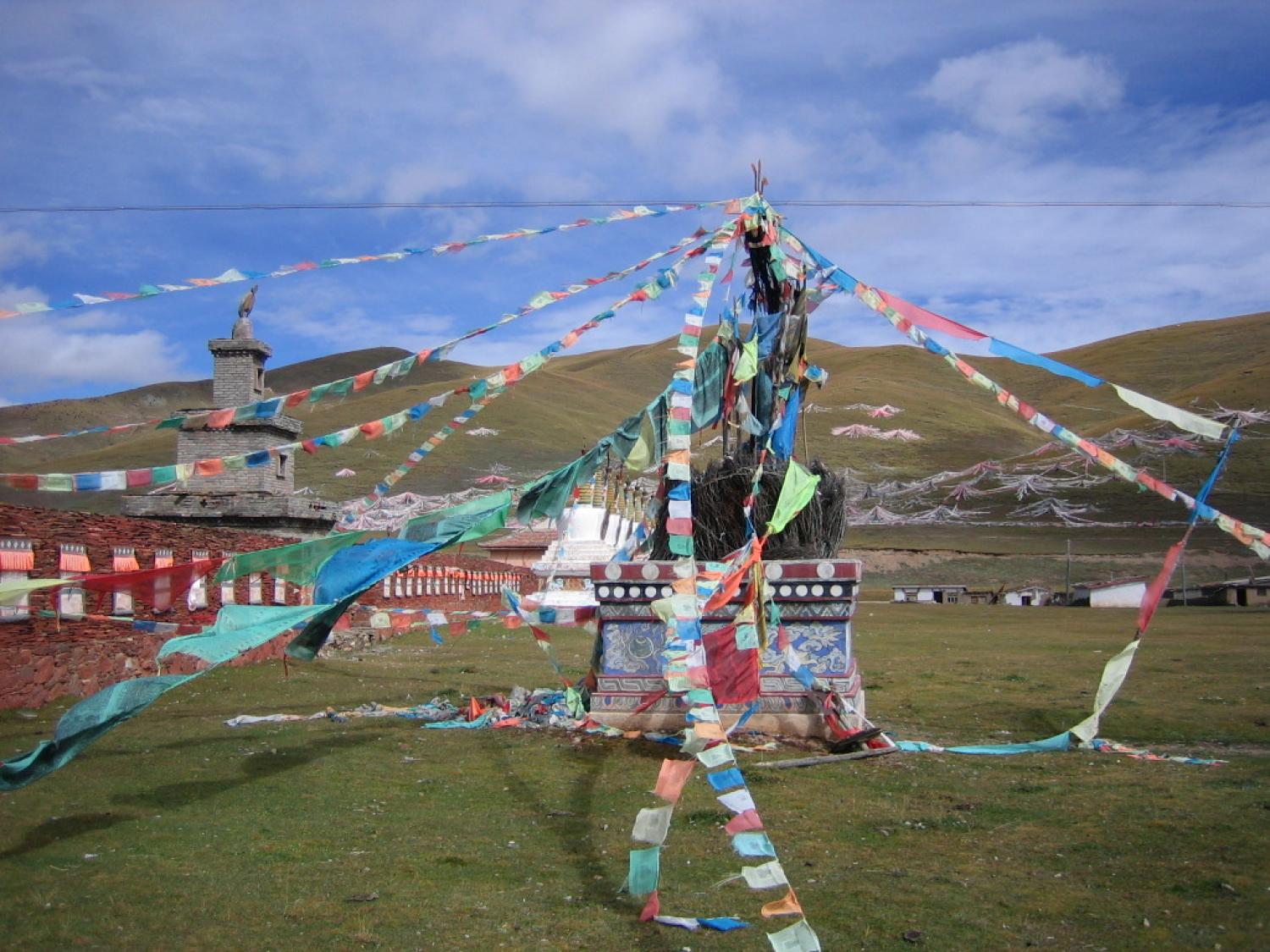 Golok prayer flags