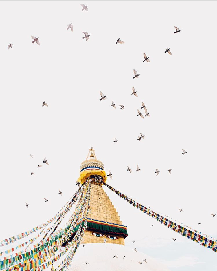 Bodhnath Stupa, photo by Emory Hall