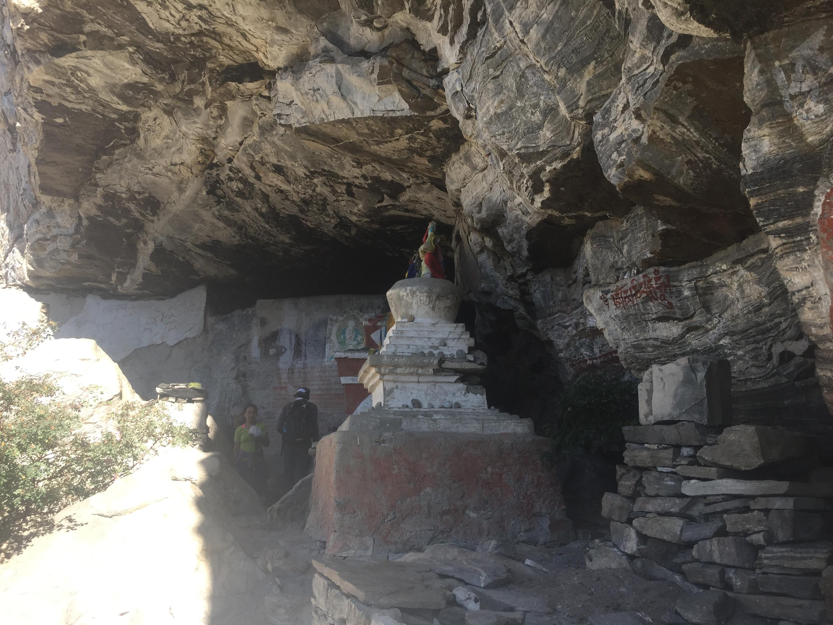 Cave at Cha-se Namkha dzong