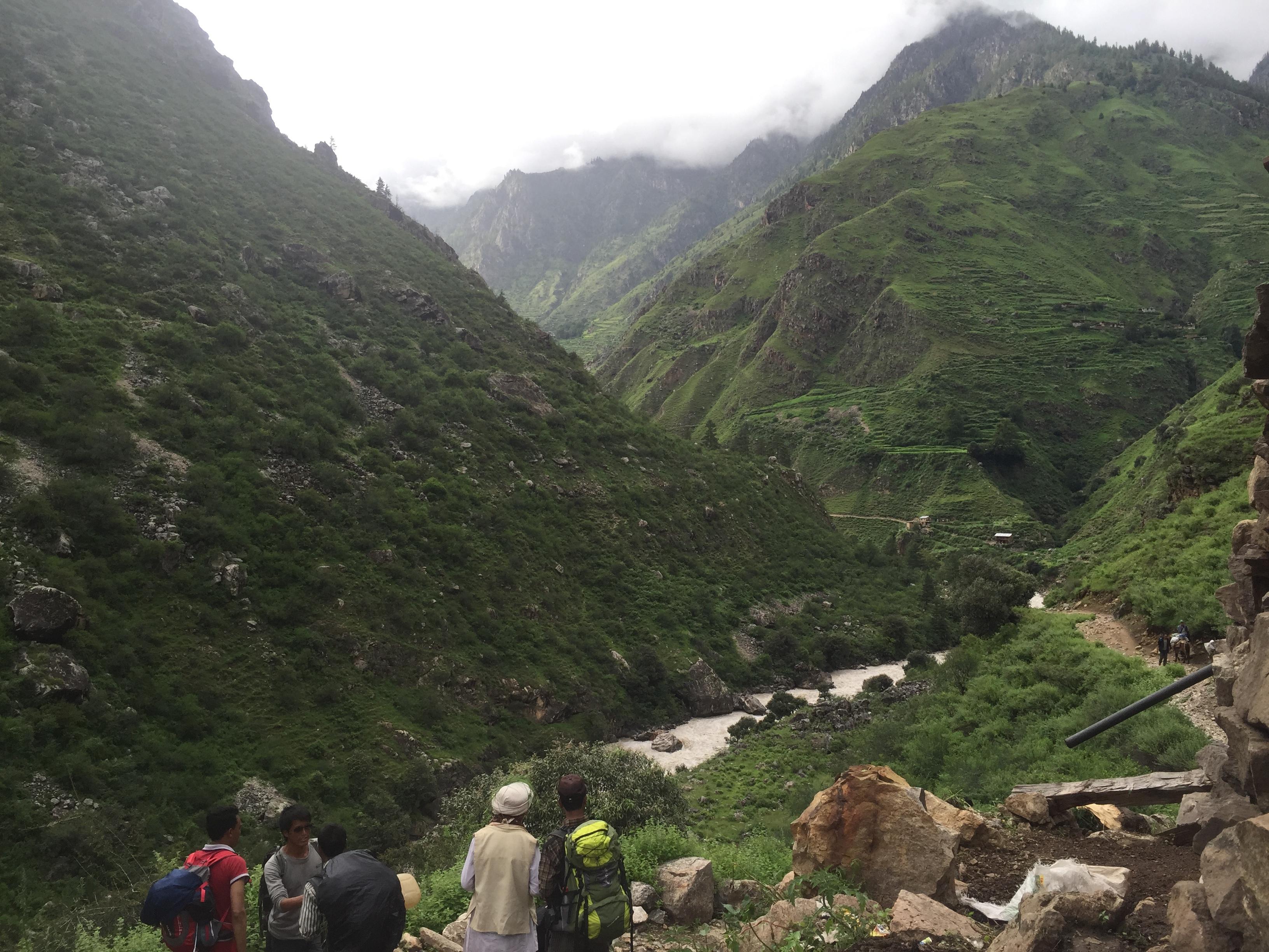 Khas shaman heading to Manasarovar