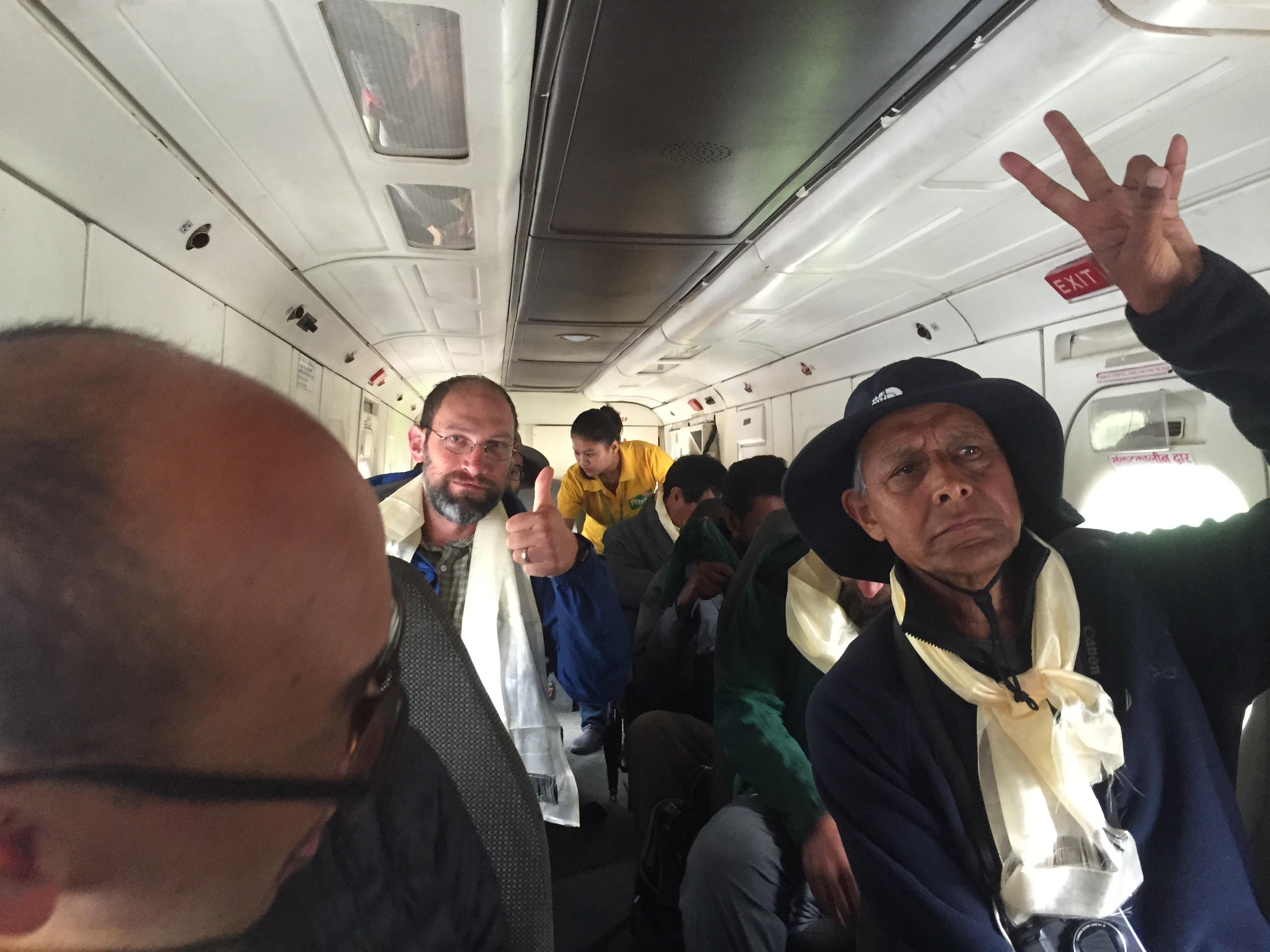 flying out of Simikot