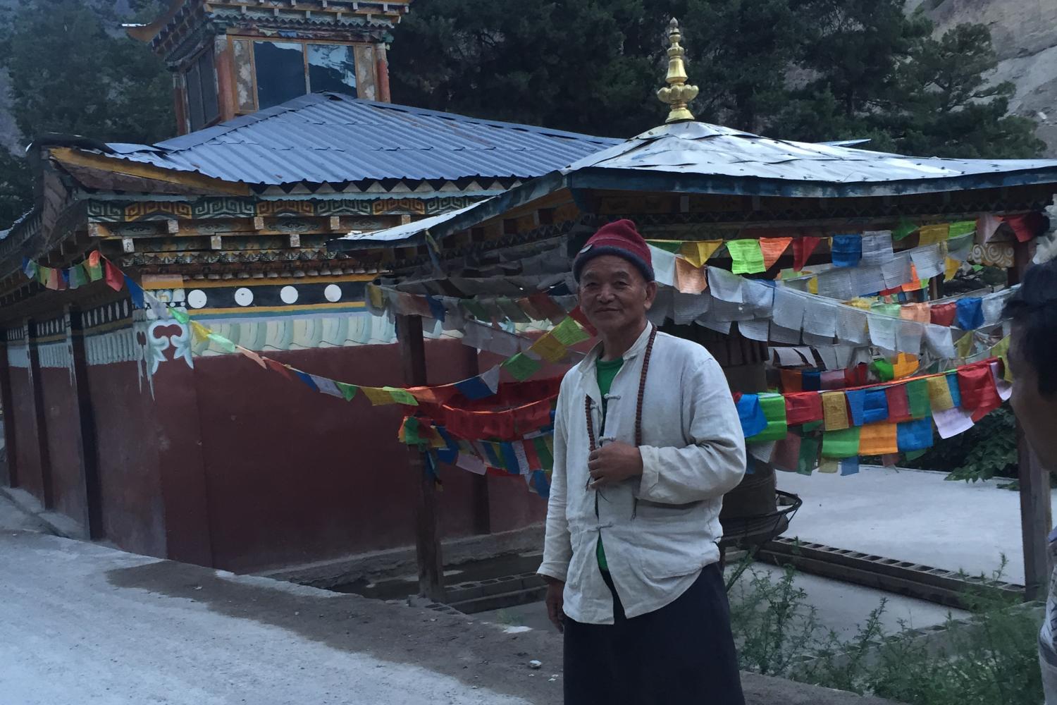 Former hunter turned environmentalist, 70-year old Sonam Norbu of Bu Village.