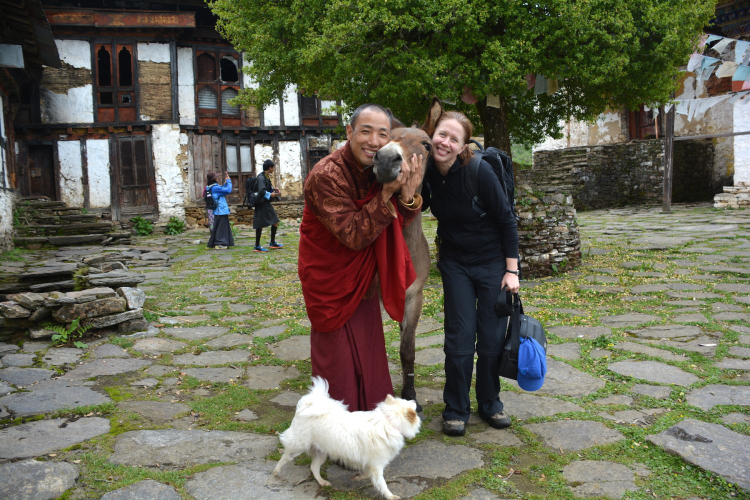 Lama Namgay Tenzin and his menagerie