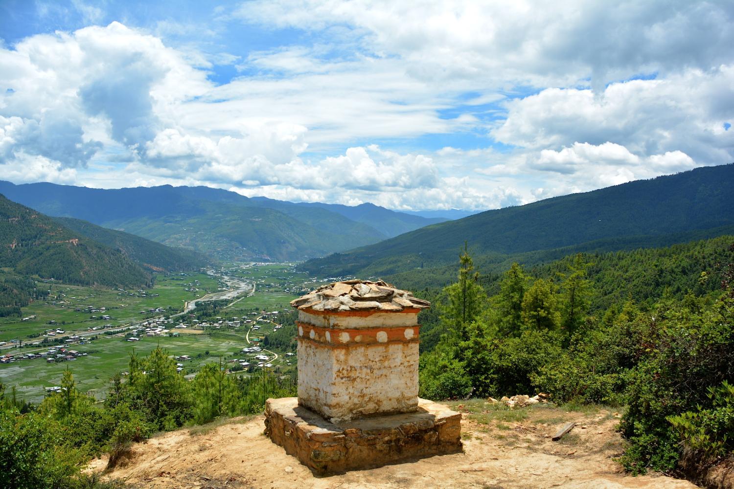 A view of Paro Valley