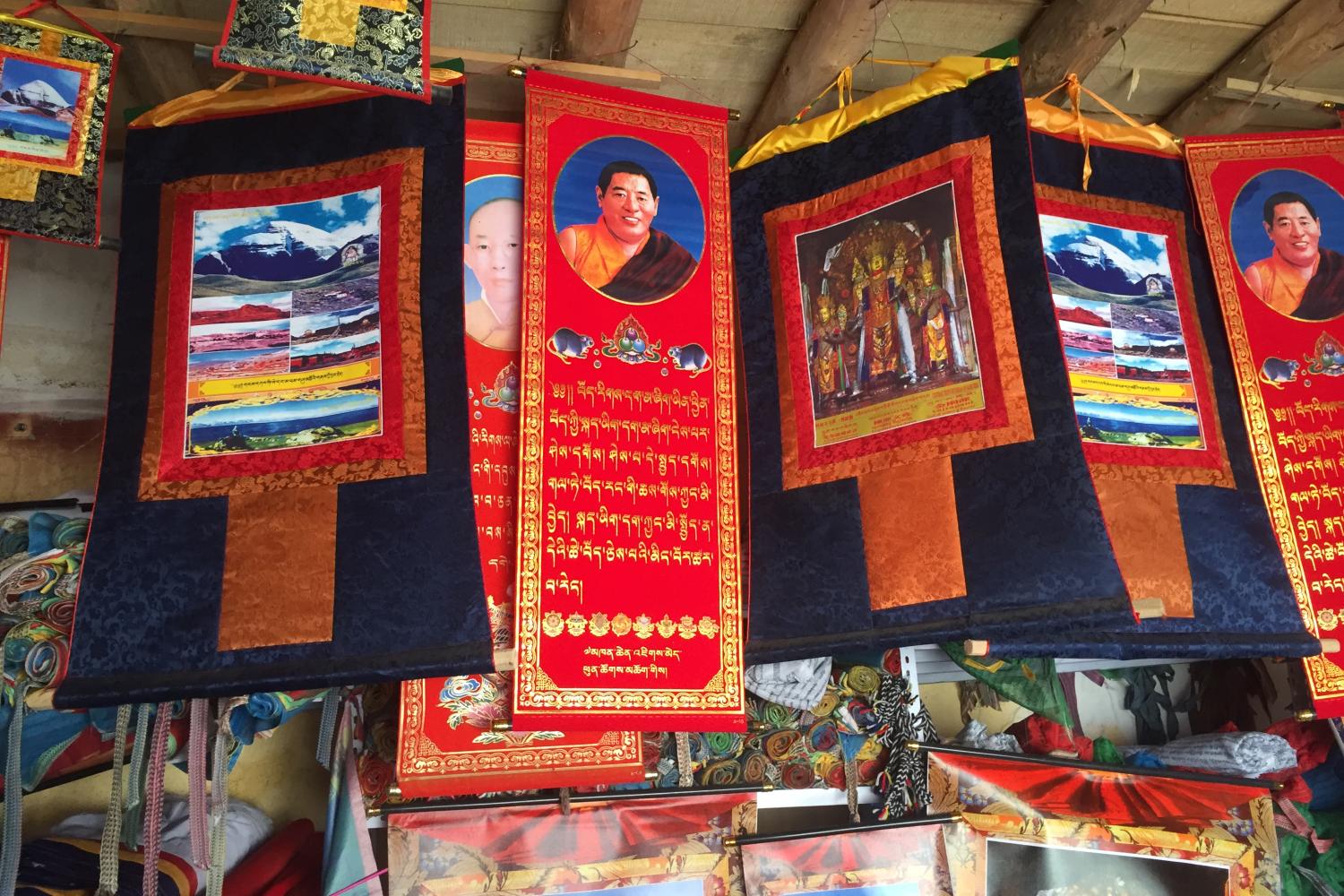 Khenpo Jigphun thangka in Purang
