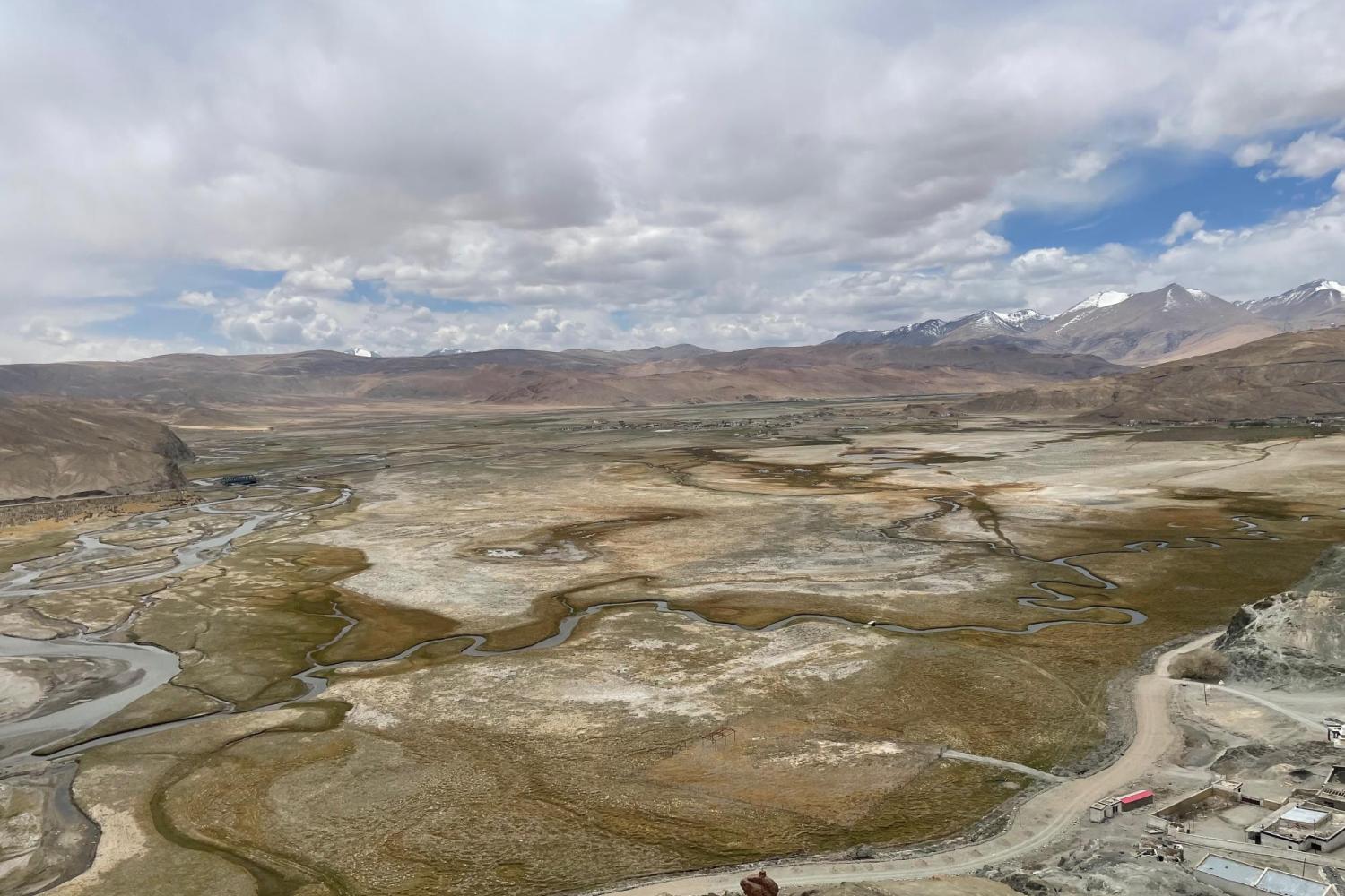 view from Hanle Monastery
