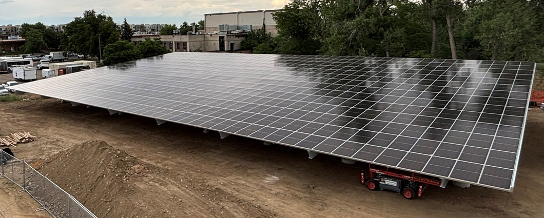 Solar Array Colorado East Campus solar array begins delivering electricity | CU Boulder ...