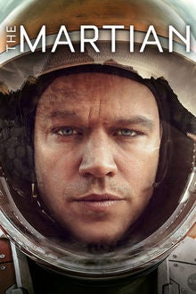 The Martian movie poster