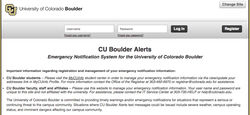 Texas college system sends text alerts to some CU Boulder affiliates ...
