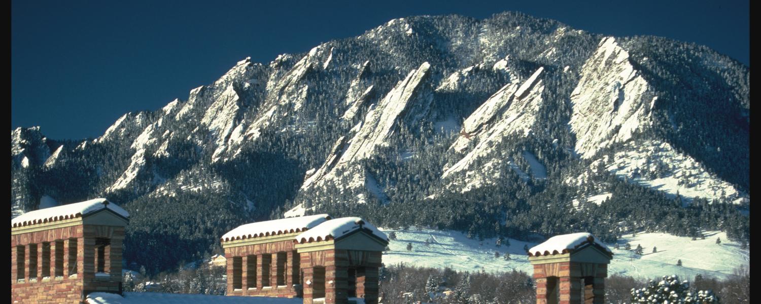 Flatirons winter