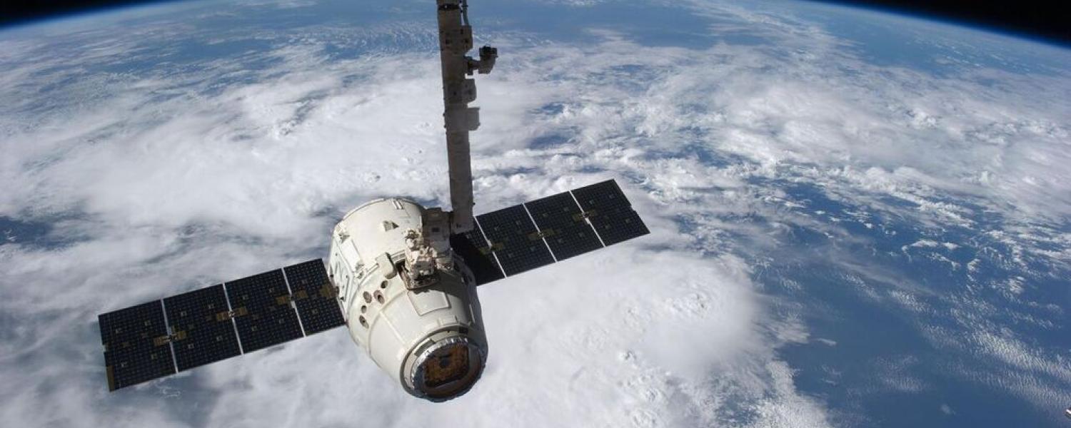 SpaceX Dragon capsule.