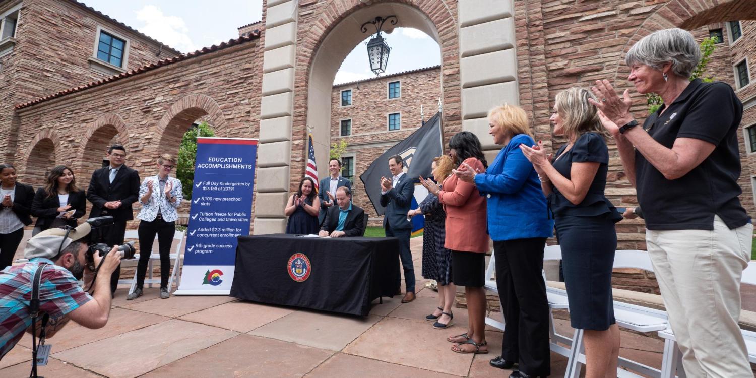 Bill signing ceremony