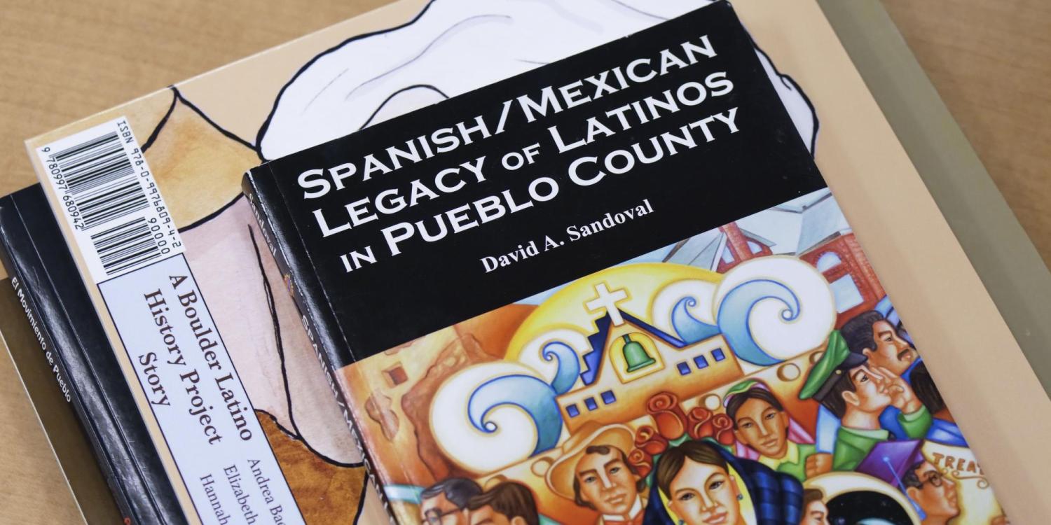 Book from the Latino History Project. 