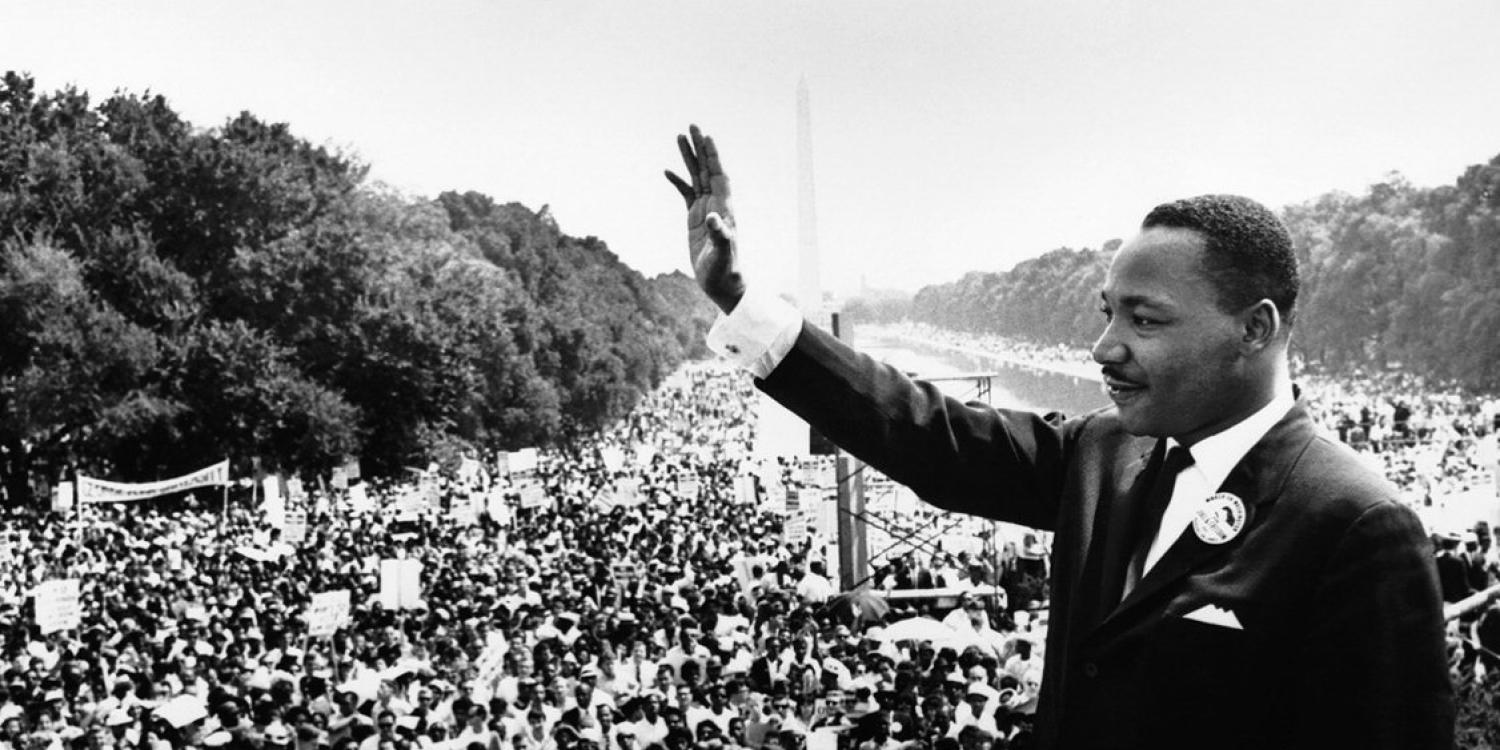 Martin Luther King Jr. at March on Washington