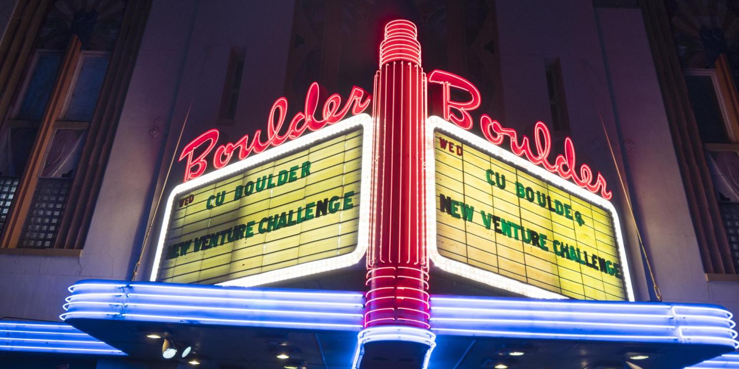 CU Boulder New Venture Challenge at Boulder Theater