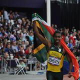 Caster Semenya at the 2012 London Olympics