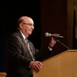 Chancellor Philip P. DiStefano speaks at the annual State of the Campus