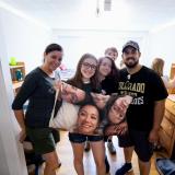 New Buffs family during move-in