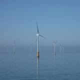 wind turbines in the North Sea