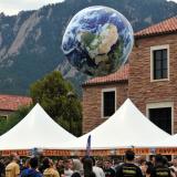 An image from a past Earth Day event at CU Boulder