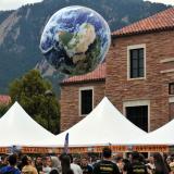 Earth Day celebrations on the CU Boulder campus