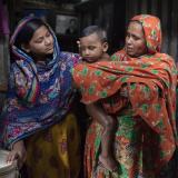 A family in Bangladesh