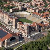 Aerial view of Folsom Field