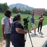Young students create film for Lens on Climate Change summer program