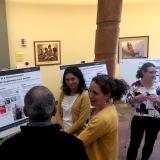 Attendees mingle at Climate Change & Health Symposium