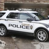A CU Boulder police vehicle