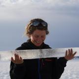 Looking at an ice core