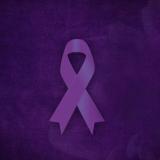 Domestic Violence Awareness purple ribbon